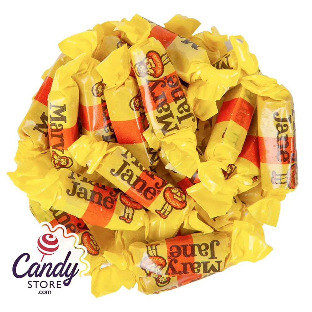 Wrapped Mary Jane peanut butter and molasses chews